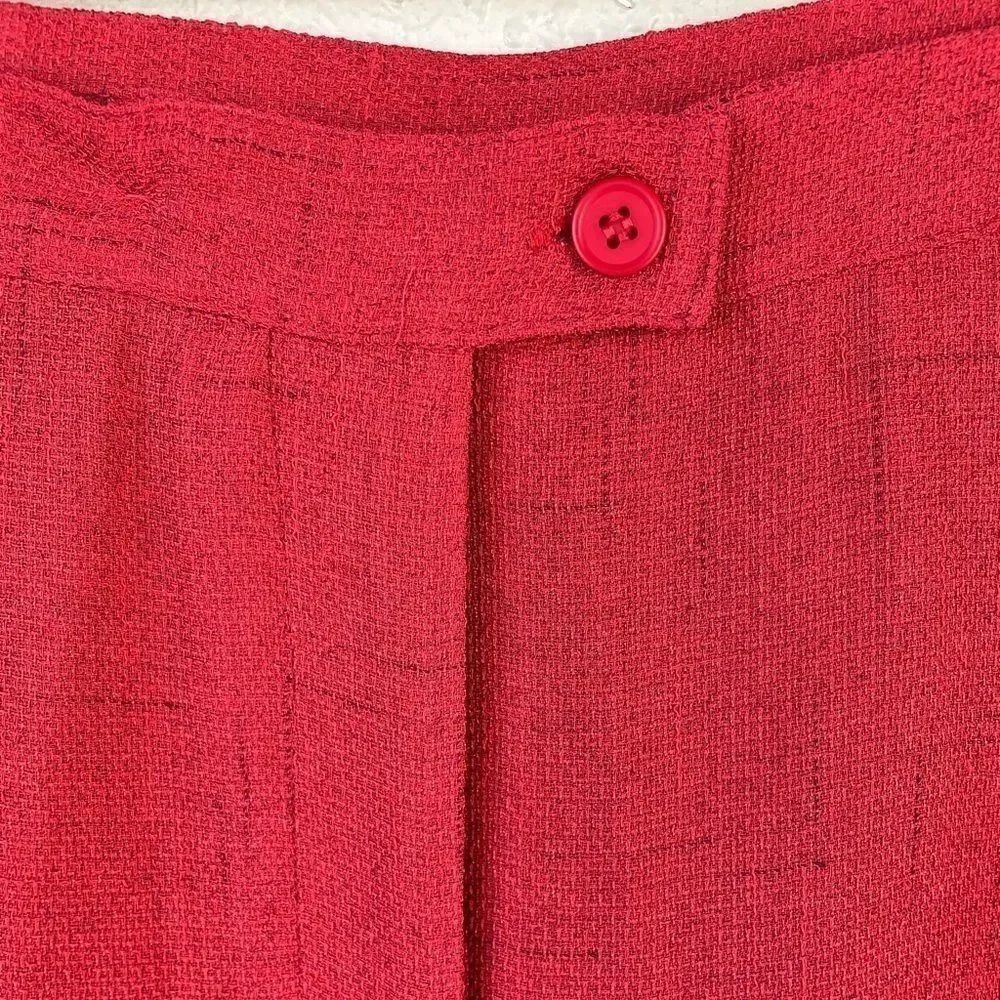 NWT Sag Harbor Red Matching Dress Jacket & Slacks - Picture 10 of 14